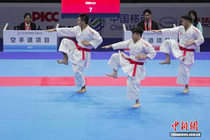 粤港澳全运会澳门赛区首金：澳门队在主场夺得