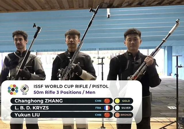 中国射击队首站世界杯豪取8金创历史最佳